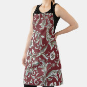 フロレンイタリアンチンが花開く エプロン (インサイチュ)