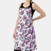 フロレンイタリアンチンが花開く エプロン (インサイチュ)