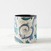 フロレンイタリアンチンが花開く ツートーンマグカップ (中央)