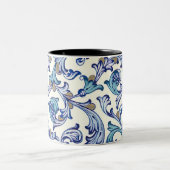 フロレンイタリアンチンが花開く ツートーンマグカップ (中央)