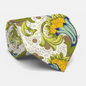 フロレンイタリアンチンが花開く ネクタイ (ロール)