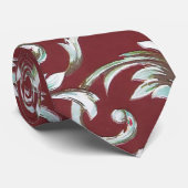 フロレンイタリアンチンが花開く ネクタイ (ロール)