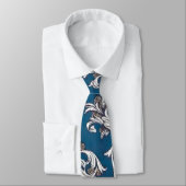 フロレンイタリアンチンが花開く ネクタイ (タイ)