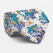 フロレンイタリアンチンが花開く ネクタイ (ロール)