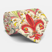 フロレンイタリアンチン（紋章の）フラ・ダ・リパターン ネクタイ (ロール)