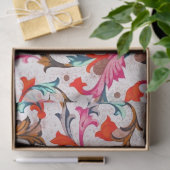 フロレンティア ルネサンス 赤 花の渦巻き, 花 薄葉紙 (ギフト)