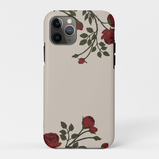 フロレンティナ・ローズ Case-Mate iPhoneケース (裏面)