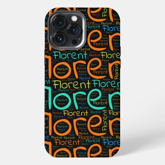 フロレント iPhoneケース (裏面)