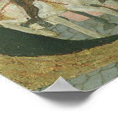 フロレン色彩の鮮やかカ・パネルでの結婚式 ポスター (角)