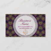 フロログリーン宇宙科学ニューエイジ名刺 名刺 (裏面)