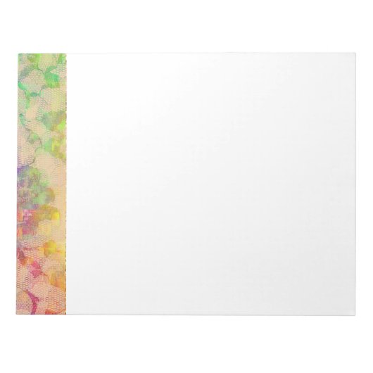 フロロレースバラ ノートパッド (正面)