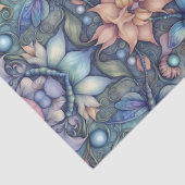 フロワーダマスクブルー金ゴールド 薄葉紙 (詳細)