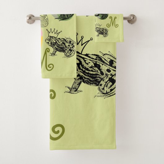 フロンコアとマッシュルーム愛好家の美学モノグラム バスタオルセット (インサイチュ)