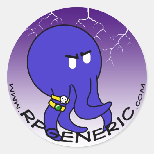 フロンステッカー ラウンドシール (正面)