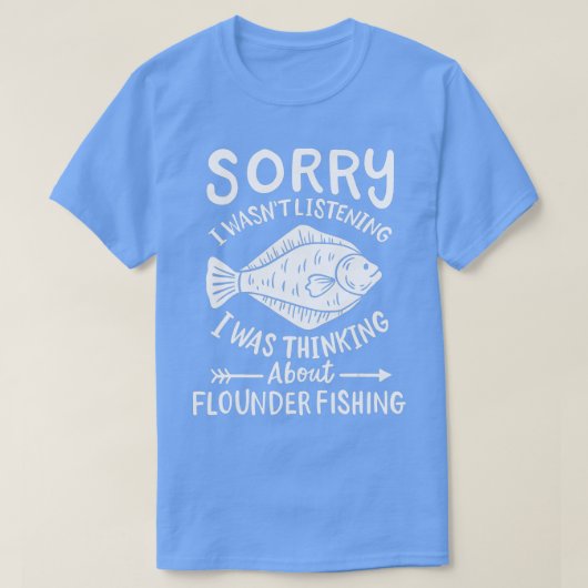 フロンダー魚釣りフルケ Tシャツ (デザイン正面)