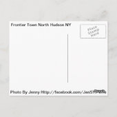 フロンティアタウンNY ポストカード (裏面)