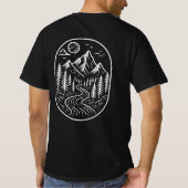 フロンティアパルス - 頂を超えて Tシャツ (裏面)