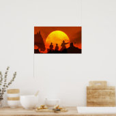 フロンティア西素晴らしカウボーイズのアリゾナのポスター ポスター (キッチン)