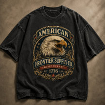 フロンティア・サプライ・コー・イーグル・ヘリテージTシャツ