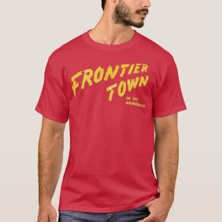 フロンティア・タウンTシャツ - ノースハドソン, ニューヨーク州 レトロ 80年代 Tシャツ