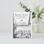 フロンティスピース「トーマス・モアのユートピア」 ポストカード (スタンド正面)