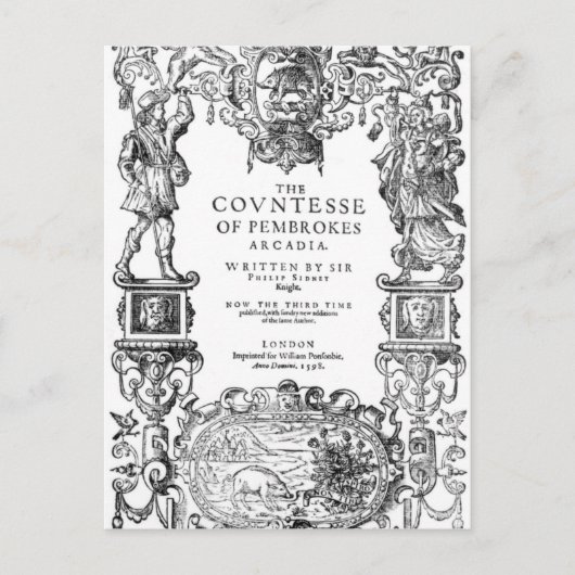 フロンティスピース「ペンブロークス伯爵夫人」 ポストカード (正面)