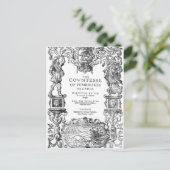 フロンティスピース「ペンブロークス伯爵夫人」 ポストカード (スタンド正面)