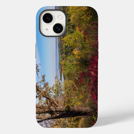フロンテナック州立公園から見下ろすペピン湖 Case-Mate iPhoneケース (裏面)