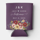 フロントとバックのフローラカスタムウェディング 缶クーラー (正面)