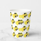 フロントエンドローダー建築トラック 紙コップ (右)