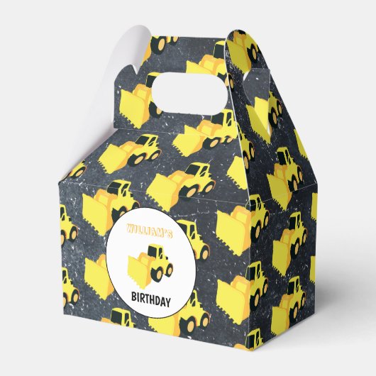 フロントエンドローダ建築トラック誕生日 フェイバーボックス (正面サイド)