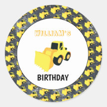 フロントエンドローダ建築トラック誕生日