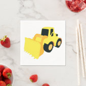 フロントエンドローダ建築トラック スタンダードカクテルナプキン (インサイチュ)