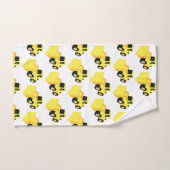 フロントエンドローダ建築トラック バスタオルセット (ハンドタオル)