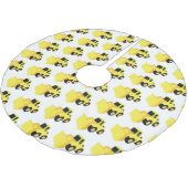 フロントエンドローダ建築トラック ブラッシュドポリエステルツリースカート (アングル)