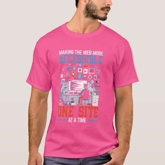 フロントエンド開発者プログラミングCoderソフトウェアProg Tシャツ (正面)