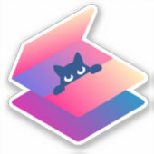 フロントエンドBundlerステッカー シール (正面)