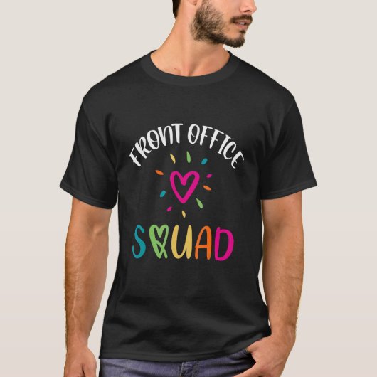 フロントオフィス分隊ハートラブスクール秘書 Tシャツ (正面)