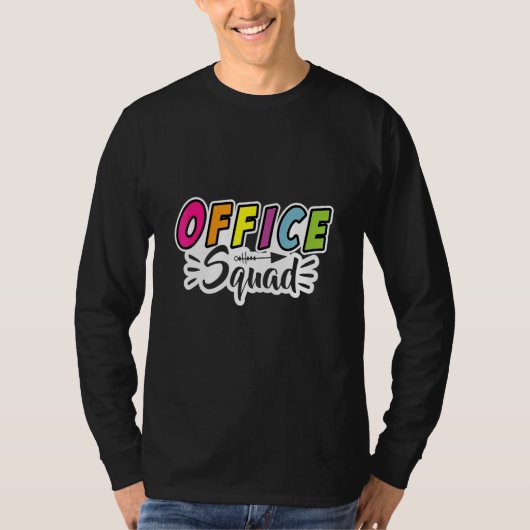 フロントオフィス部隊 学校秘書 帰省学校 Tシャツ (正面)