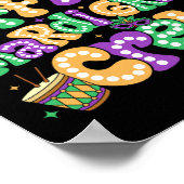 フロントオフィスMardi Gras Crew Office Staff Mardi Ca ポスター (角)