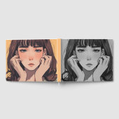 フロントオンウーマン顔ゲストブック ゲストブック (全面)