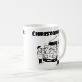 フロントガラスの修理とウインドスクリーンの交換 コーヒーマグカップ (正面右)