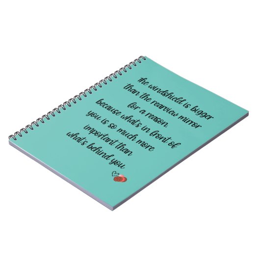 フロントガラスはバックビューよりも大きい – ジェリ転がー ノートブック (左側)