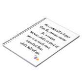 フロントガラスはバックビューよりも大きい – ジェリ転がー ノートブック (左側)