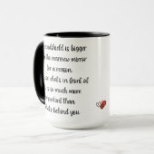 フロントガラスはバックビューよりも大きい – ジェリ転がー マグカップ (正面左)