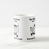 フロントガラス交換・修理サービス コーヒーマグカップ (中央)