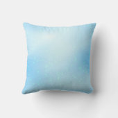 フロントサイドオンリーパーソナライズベビーブルークインセス クッション (裏面)