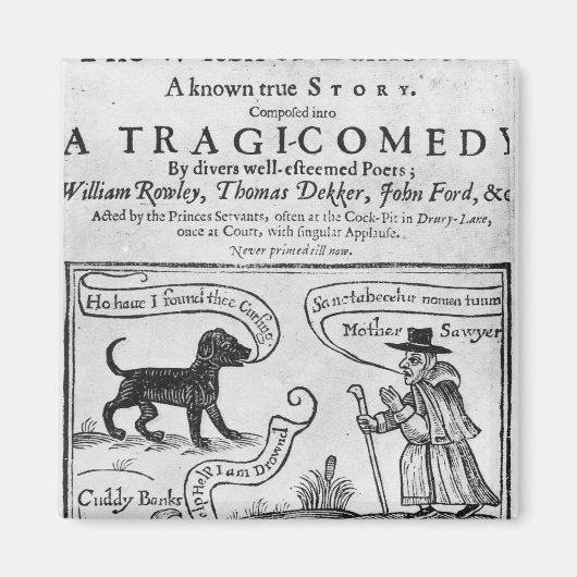 フロントスピース「エドモントンの魔女」 マグネット (正面)