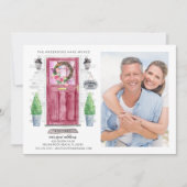 フロントドアの写真の移動のお知らせ 招待状 (正面)