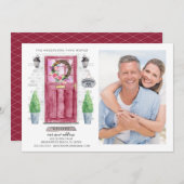 フロントドアの写真の移動のお知らせ 招待状 (正面/裏面)